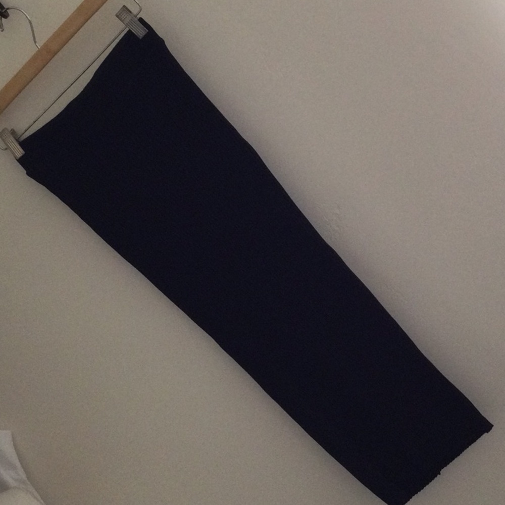 Zara Black Ribbed Skirt